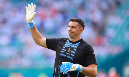 La foto del Dibu Martínez con un exjugador de Unión que sorprendió a todos en las redes: Crack La foto del Dibu Martínez con un exjugador de Unión que sorprendió a todos en las redes: Crack