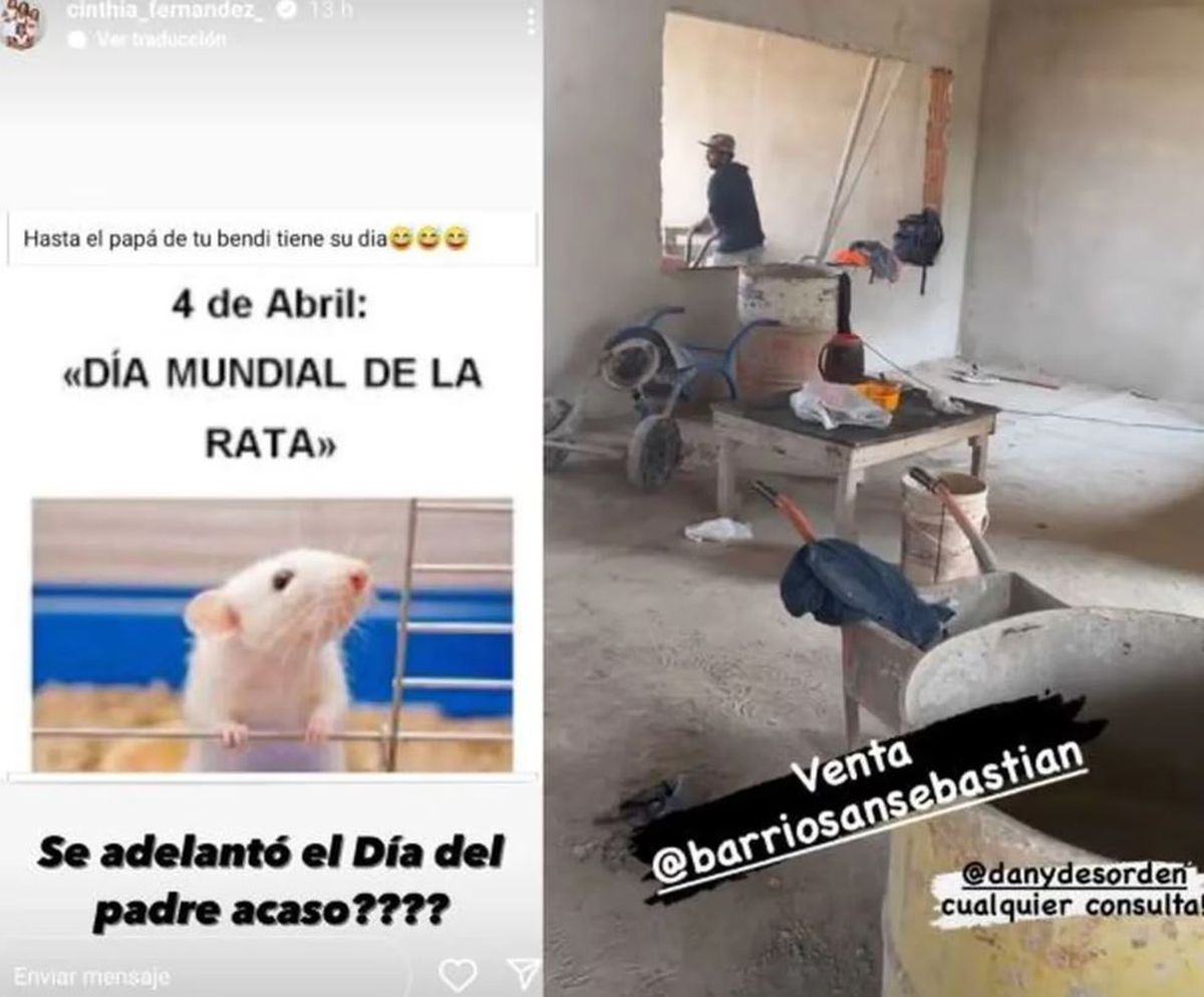 Cinthia Fernández chicaneó a Matías Defederico y él no se calló.