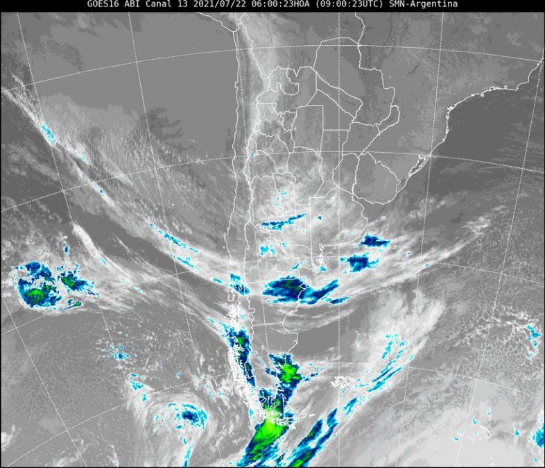 Imagen satelital.