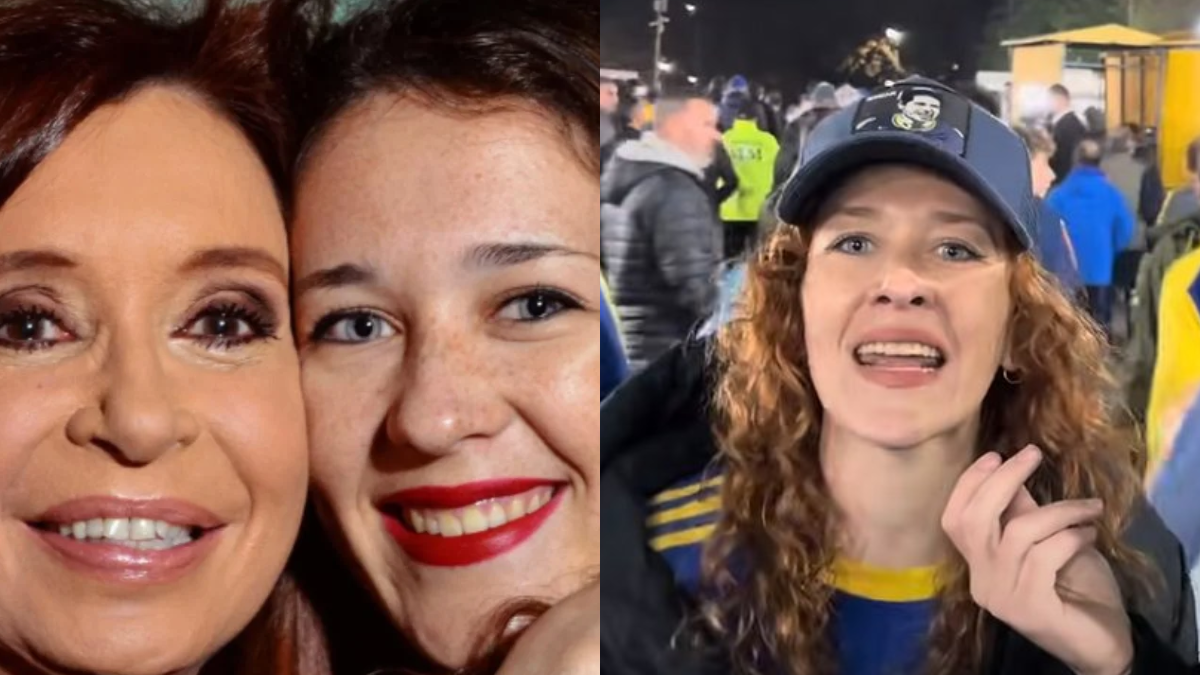 Quién es la colorada hincha de Boca que defendió a Riquelme y se volvió viral