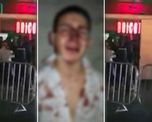gritos, trompadas y sangre: asi ?noqueo? el patovica a un joven santafesino gritos, trompadas y sangre: asi ?noqueo? el patovica a un joven santafesino