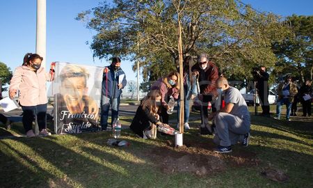 Este viernes plantaron un árbol en la plazoleta ubicada en Pedro de Vega y Almirante Brown para recordar a Fran Sueldo a dos años del accidente. Este viernes plantaron un árbol en la plazoleta ubicada en Pedro de Vega y Almirante Brown para recordar a Fran Sueldo a dos años del accidente.