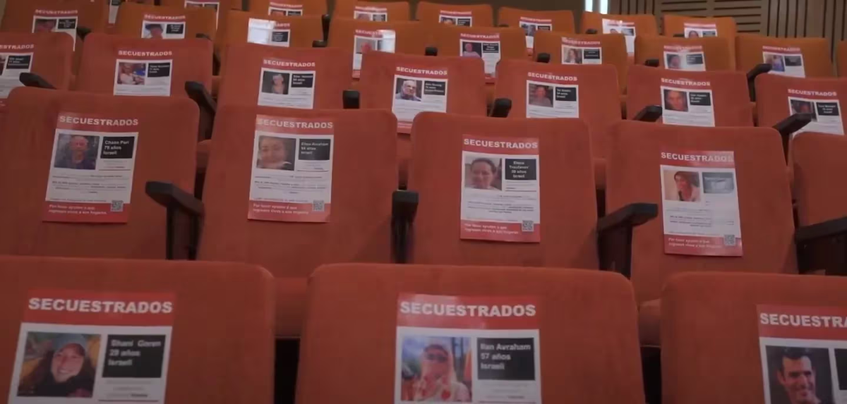 Roberto Moldavsky pidió por la liberación de los rehenes. Roberto Moldavsky pidió por la liberación de los rehenes.