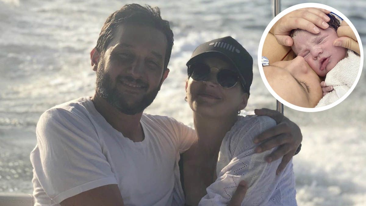 Sabrina Garciarena y Germ&aacute;n Paoloski compartieron las primera fotos de M&iacute;a