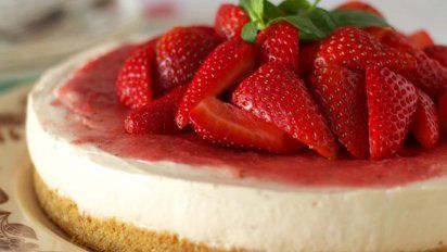 Cómo hacer cheesecake de frutillas