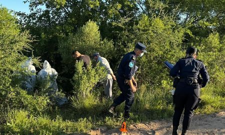 El cuerpo fue hallado en un campo de la provincia de Entre Ríos, cerca de Concordia. El cuerpo fue hallado en un campo de la provincia de Entre Ríos, cerca de Concordia.