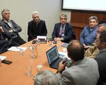 El Gobierno provincial presentó las acciones que lleva adelante junto a municipios, Nación y entidades de la sociedad civil para reducir el impacto de posibles inundaciones y otros eventos extremos. El Gobierno provincial presentó las acciones que lleva adelante junto a municipios, Nación y entidades de la sociedad civil para reducir el impacto de posibles inundaciones y otros eventos extremos.