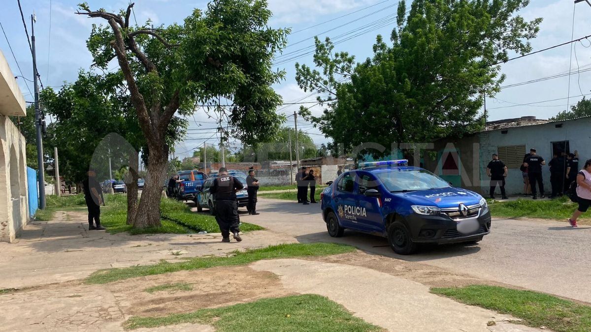 El tiroteo se produjo este miércoles por la siesta en barrio Santa Rosa de Lima.