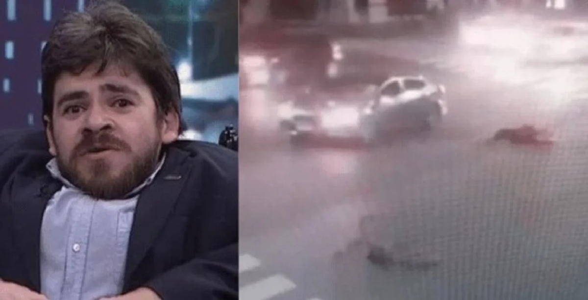 Franco Rinaldi protagonizó un accidente en la ciudad de Buenos Aires luego de cenar con Martín Tetaz.