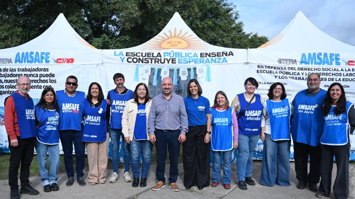 La Carpa Blanca de AMSAFE hizo escala en Vera.