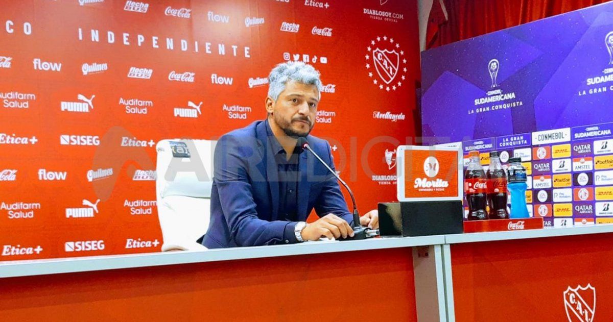 Gustavo Munúa habló luego de la derrota de Unión ante Independiente por el Torneo de la Liga Profesional.