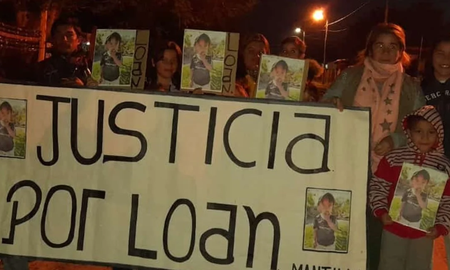 Marcharon por la aparición de Loan, en Corrientes Marcharon por la aparición de Loan, en Corrientes