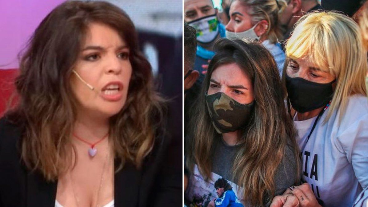 Dalma Maradona culpó a la prensa por el caos de la marcha