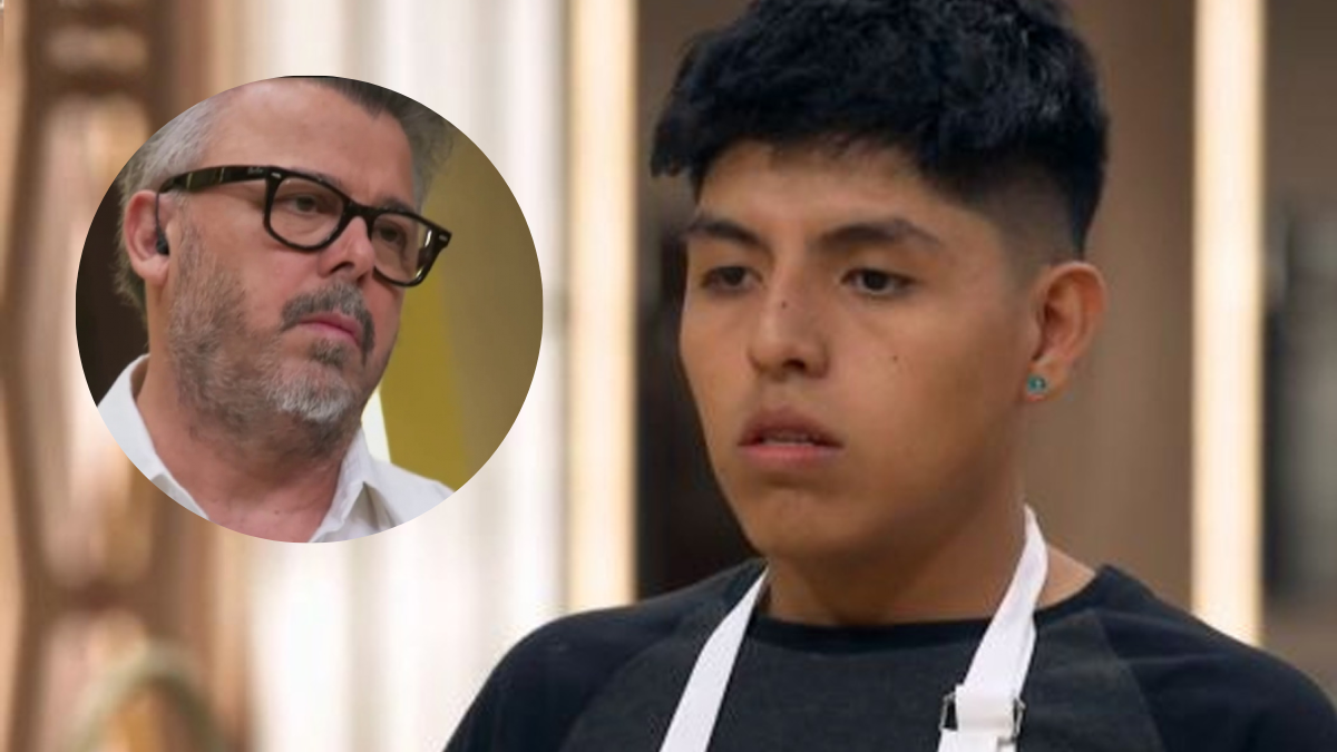 Donato explotó contra Antonio López de MasterChef por el plato que había preparado.