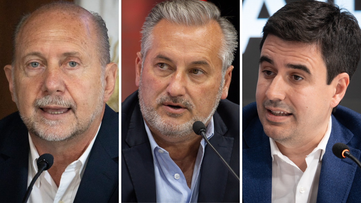 Omar Perotti, Marcelo Lewandowski y Eduardo Toniolli, los dirigentes del PJ que amagan con competir por afuera del partido en 2025. Omar Perotti, Marcelo Lewandowski y Eduardo Toniolli, los dirigentes del PJ que amagan con competir por afuera del partido en 2025.