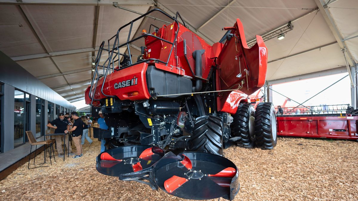 Las cosechadoras de Case IH fueron diseñadas para reducir el margen de error en la cosecha, garantizando un rendimiento superior