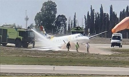 Susto en el aire: despistó un avión que aterrizaba en Mendoza Susto en el aire: despistó un avión que aterrizaba en Mendoza