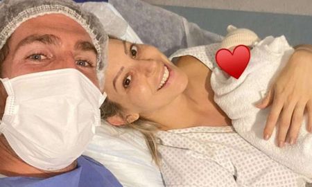 Noelia Marzol y una dulce postal minutos después del parto. Noelia Marzol y una dulce postal minutos después del parto.