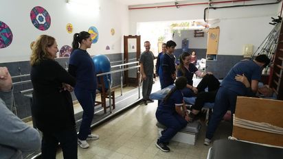 Hospital Vera Candioti: la obra de la nueva sala de Rayos X alcanzó un 80% de avance