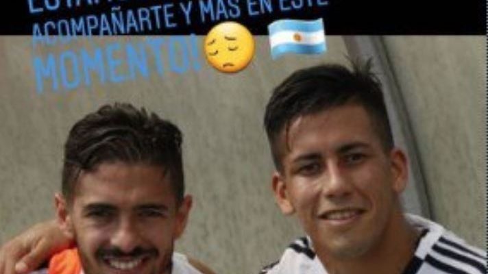 Los mensajes de apoyo para Lanzini