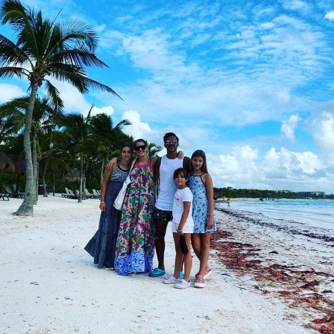 Fabián Cubero y Mica Viciconte viajaron a México 