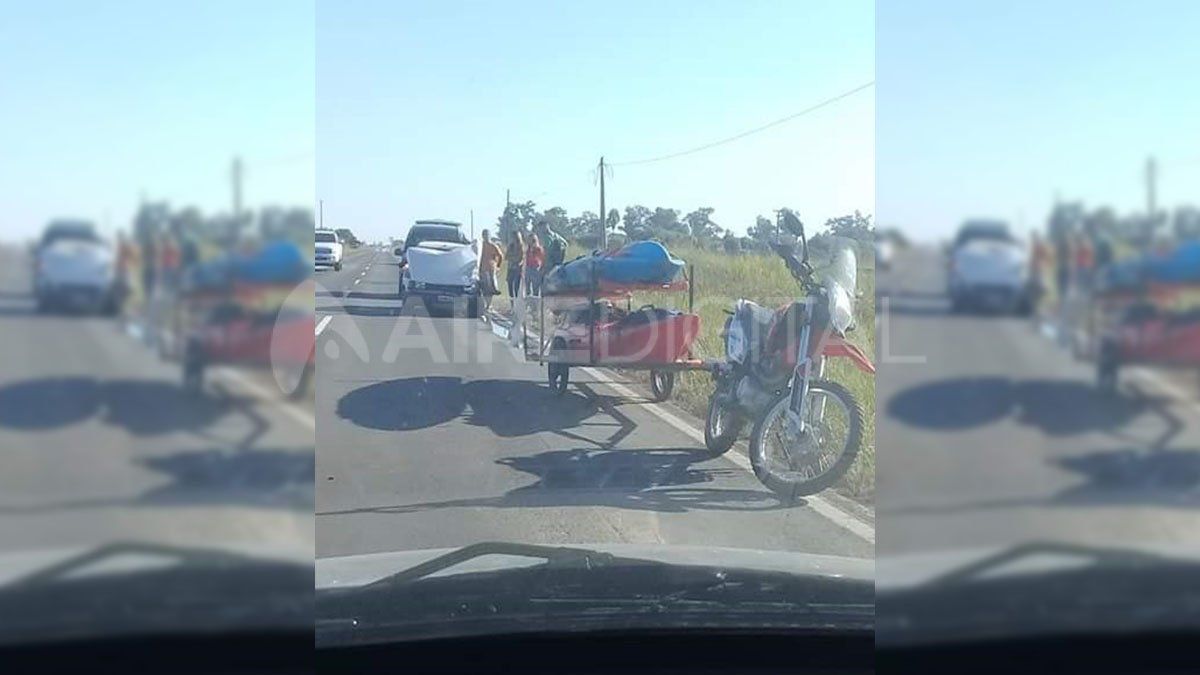 Un santafesino de 30 a&ntilde;os falleci&oacute; a causa del accidente entre un autom&oacute;vil y su motocicleta