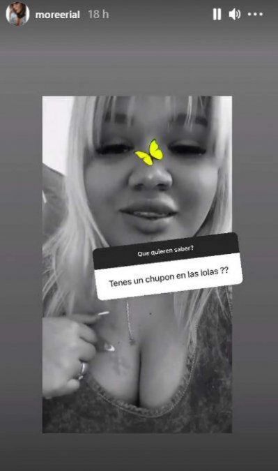 More Rial despejó las dudas, en Instagram.