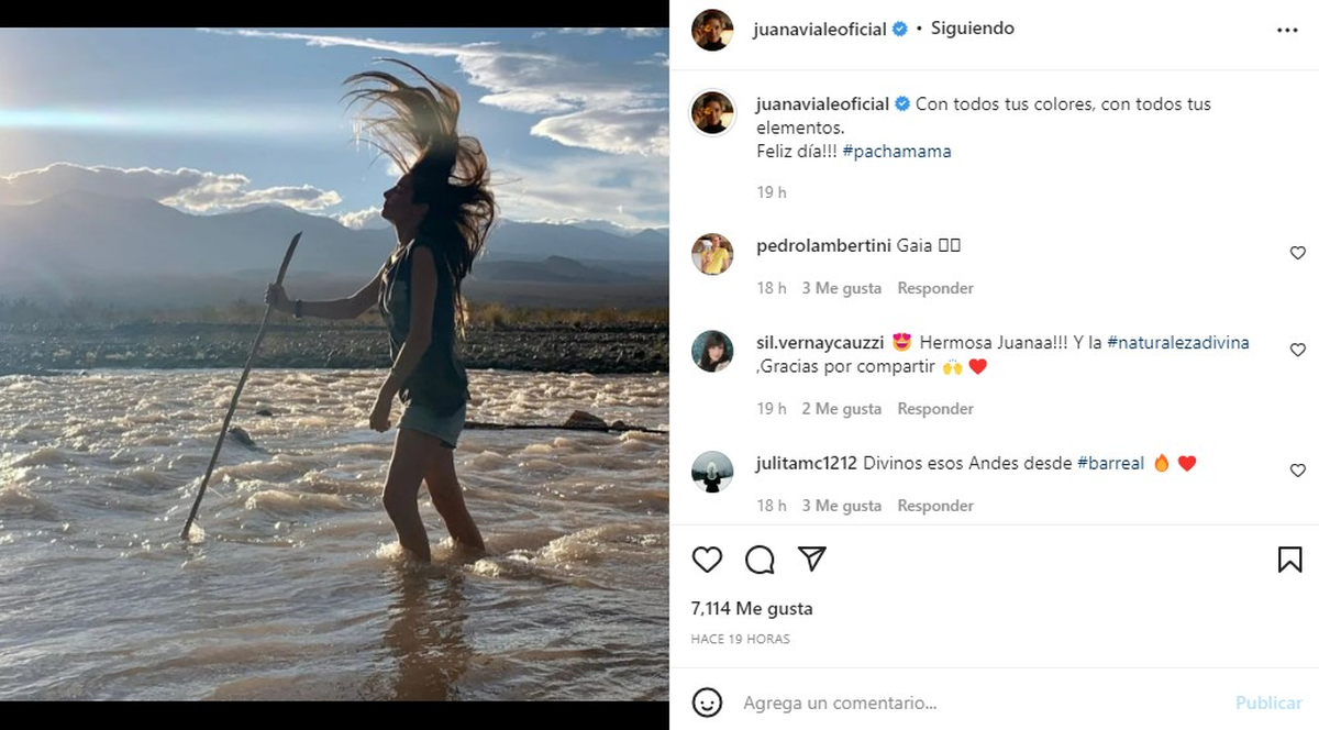 La fots "salvajes" de Juana Viale.