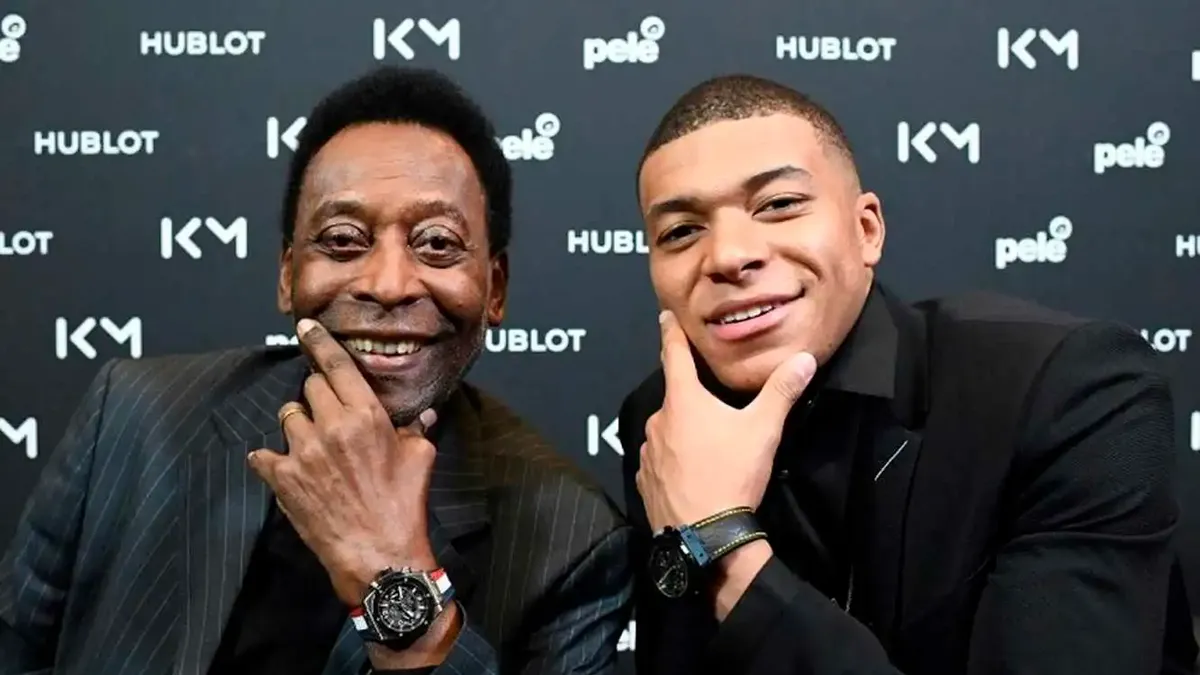 Kylian Mbappé despidió a Pelé en sus redes: Descansa en paz