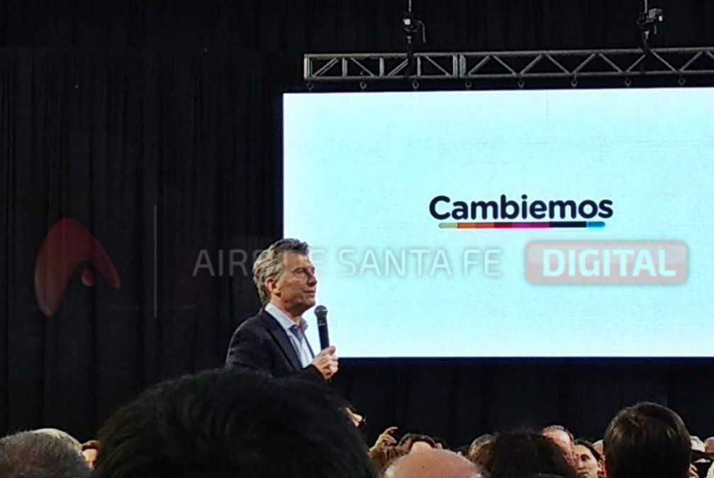 Macri en Santa Fe: “Argentina comenzó a crecer”