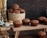 CupCakes de chocolate sin harina CupCakes de chocolate sin harina