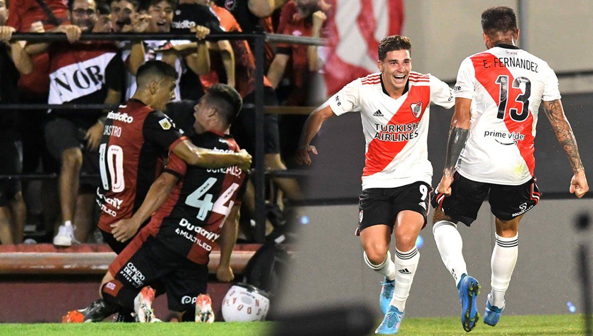 Club Atlético River Plate visita a Newells Old Boys en Rosario por la Copa de la Liga Profesional