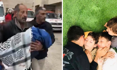 El ejército de Israel mató a un matrimonio y a dos de sus hijos pequeños. El ejército de Israel mató a un matrimonio y a dos de sus hijos pequeños.