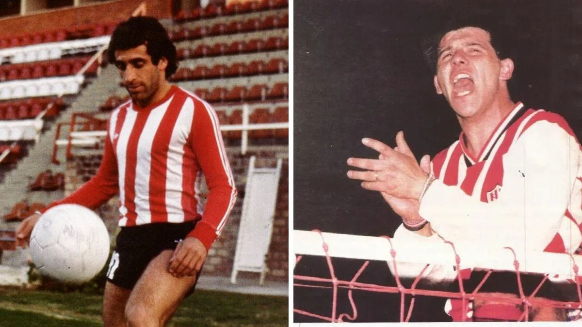 Por un lado el Turco Alí y por el otro el Loco Marzo