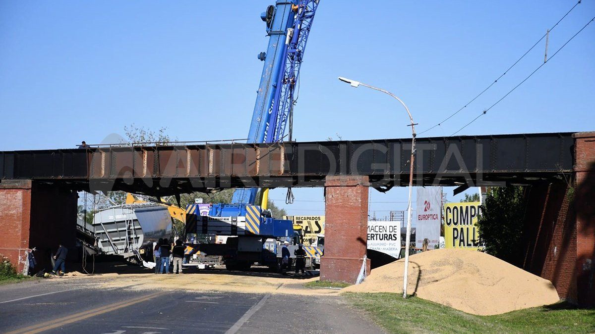 Una formación de Trenes Argentinos descarriló el fin de semana