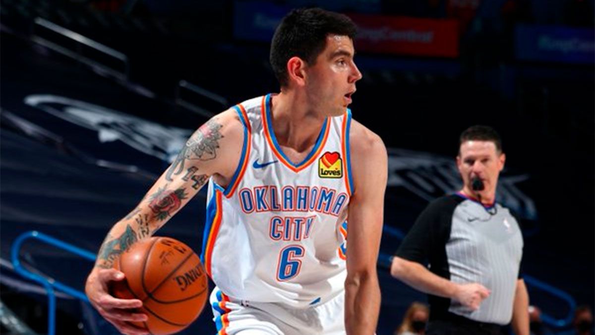 Gabriel Deck llegó a Oklahoma City Thunder para el cierre de la pasada campaña proveniente del Real Madrid, donde era figura.