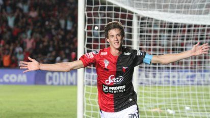 Los saludos afectuosos de los hinchas de Colón a Germán Conti por su cumpleaños