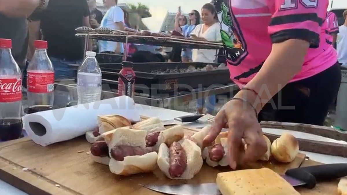 Como en Argentina: choripanes en la previa del debut de Lionel Messi en Inter Miami