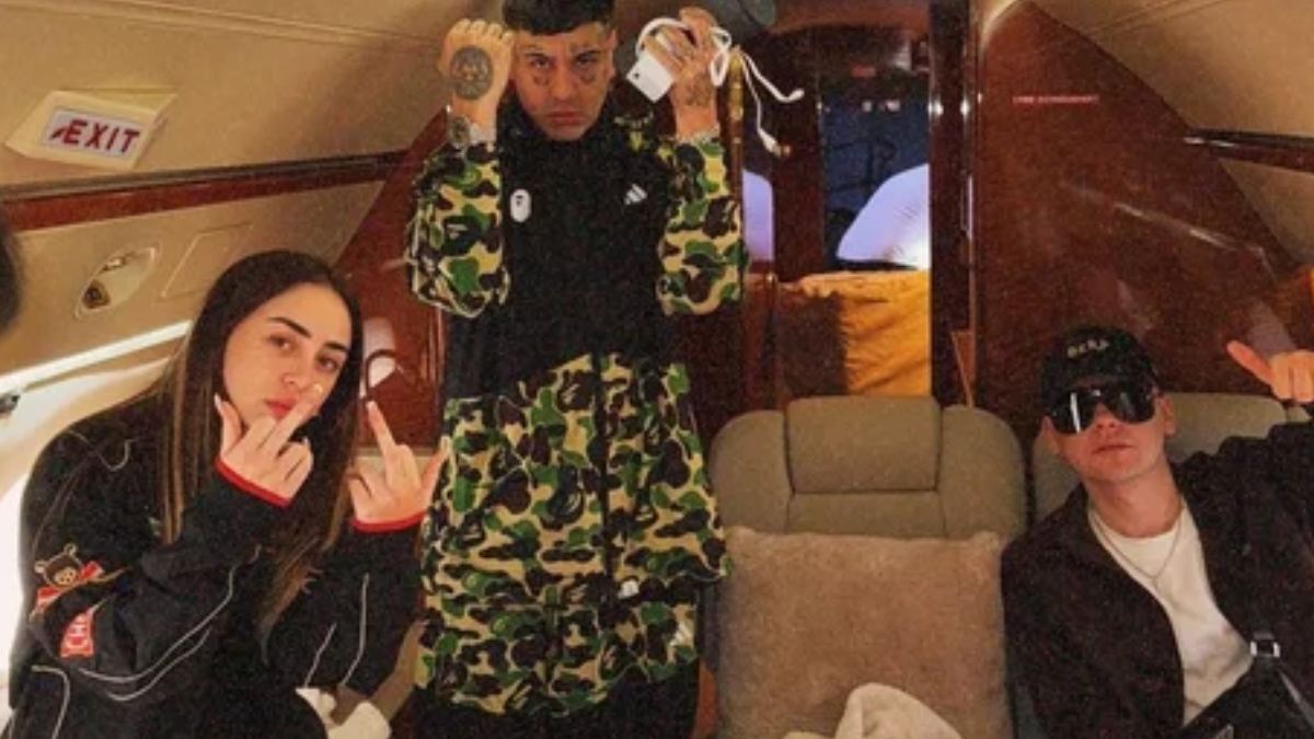 Nicki Nicole, Duki y Bizarrap viajaron juntos a México. Nicki Nicole, Duki y Bizarrap viajaron juntos a México.