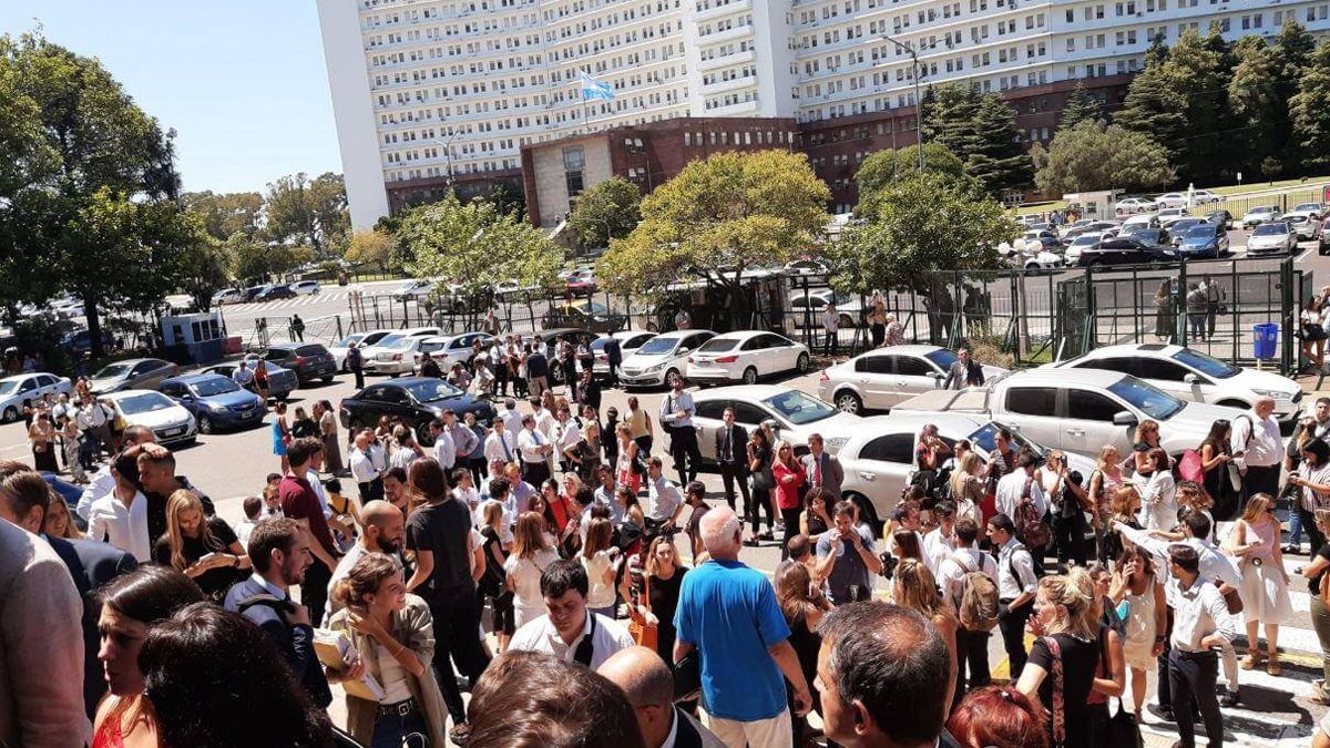 Este mi&eacute;rcoles evacuaron los tribunales de Comodoro Py.&nbsp;