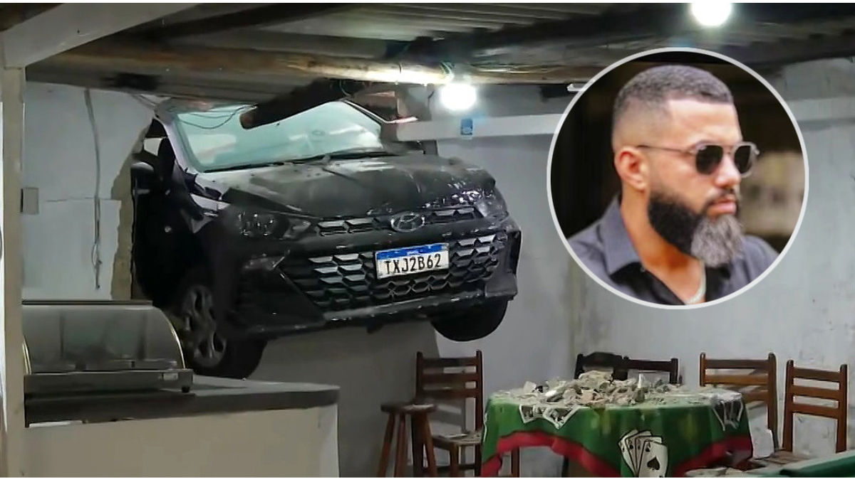 0 data-index-in-node=0>El lugar del impacto: el vehículo de la víctima terminó incrustado en un bar tras el choque.