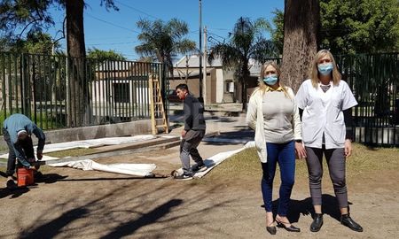Las impulsoras de la idea fueron Claudia Meirone y Eva Arguilar, directora y subdirectora del Hospital Sayago. Las impulsoras de la idea fueron Claudia Meirone y Eva Arguilar, directora y subdirectora del Hospital Sayago.