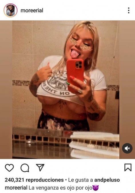 Morena Rial, muy hot en Instagram.