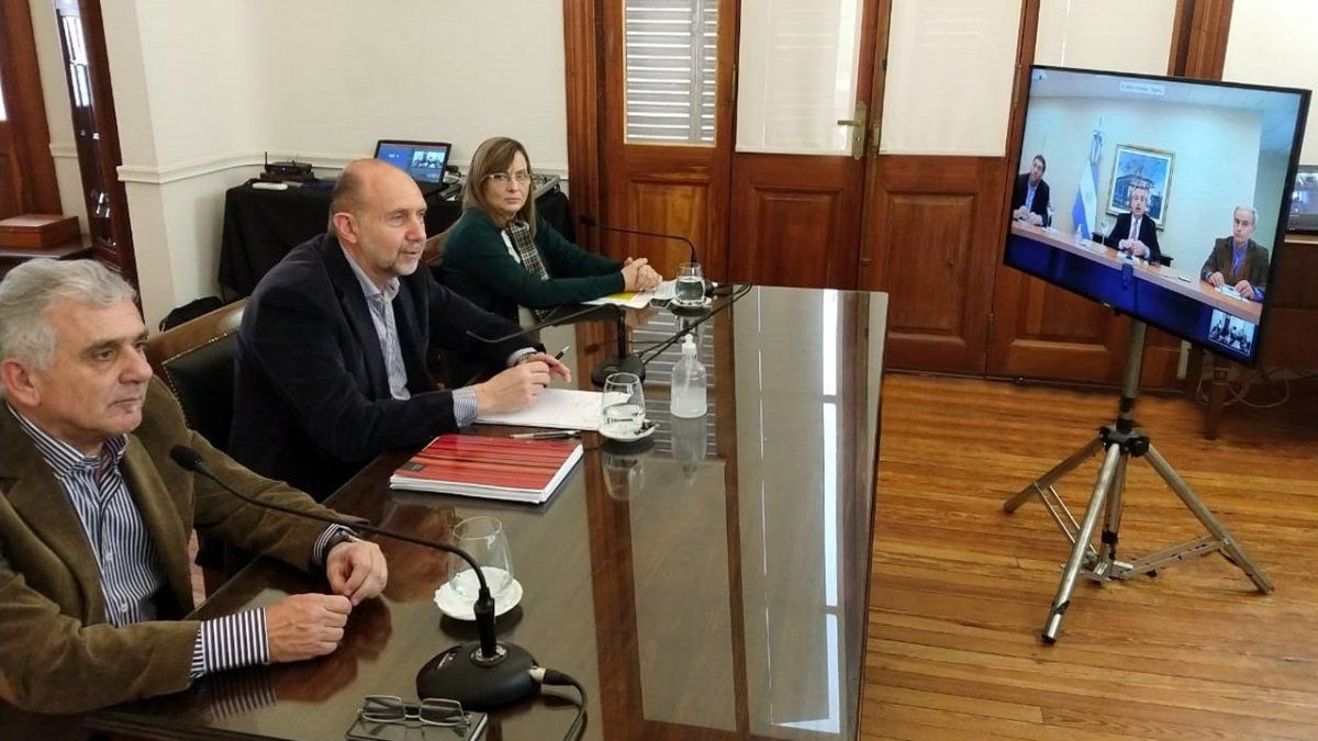 Perotti junto a María Victoria&nbsp;Stratta