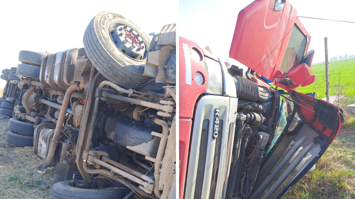 Falleció el conductor de un camión en la ruta nacional 11