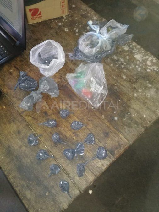 Allanaron una vivienda en Colastin&eacute; Norte y encontraron marihuana y coca&iacute;na