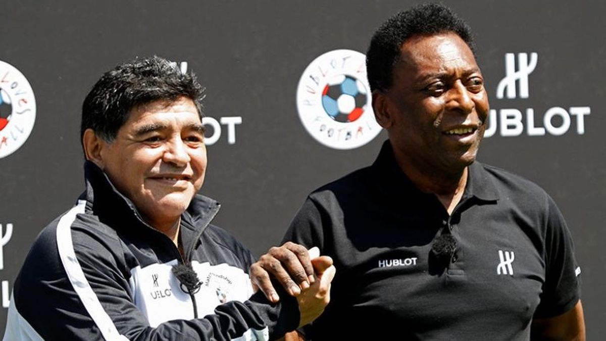 Pelé: Maradona fue mucho mejor futbolista que Messi