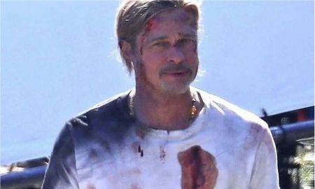 Las fotos de Brad Pitt ensangrentado y herido que preocuparon a sus seguidores Las fotos de Brad Pitt ensangrentado y herido que preocuparon a sus seguidores