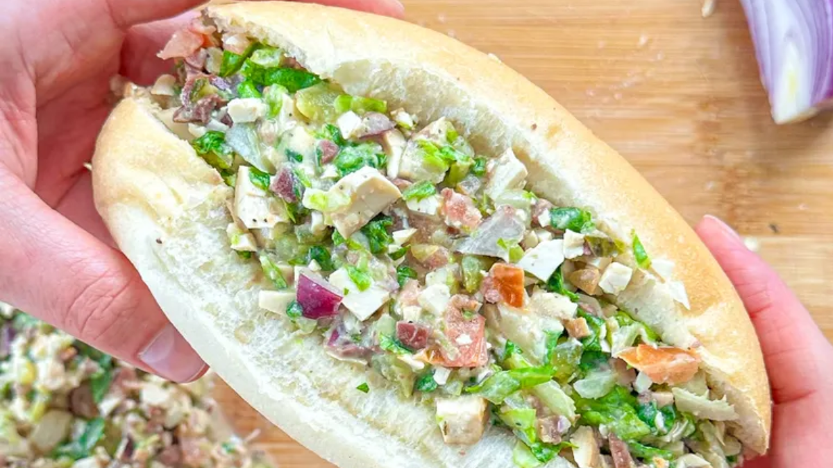 Receta sándwich Chopped. Receta sándwich Chopped.