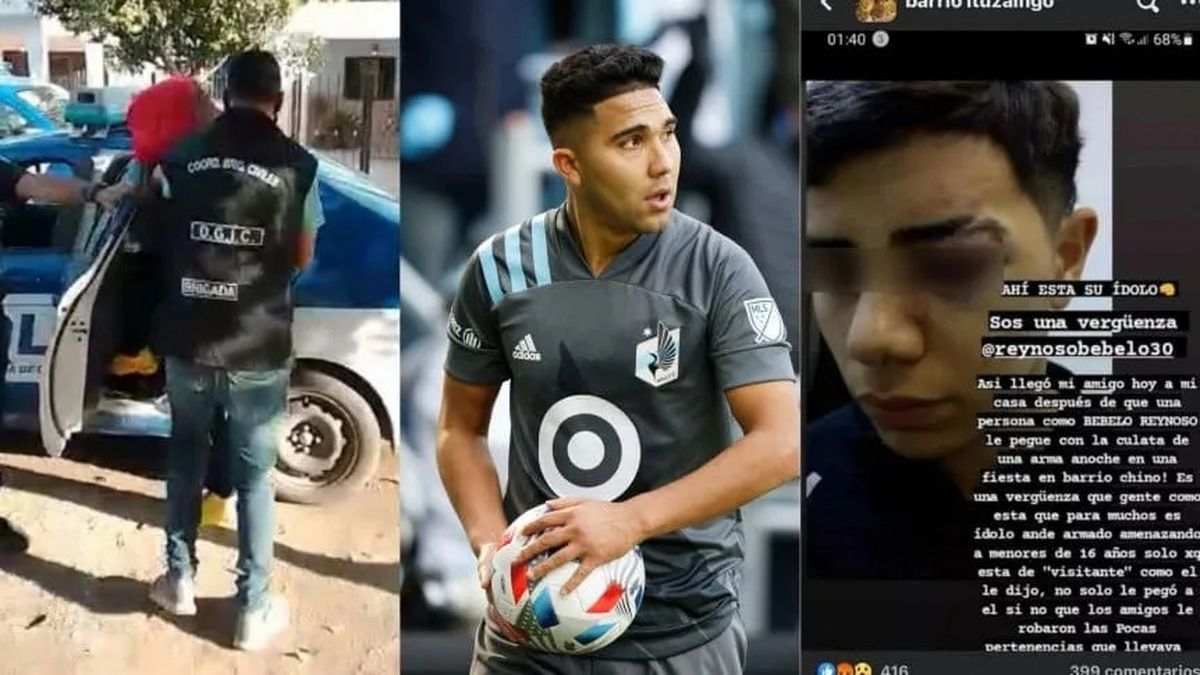 La denuncia a Bebelo Reynoso, exjugador de Boca y Talleres, por golpes y amenazas. La denuncia a Bebelo Reynoso, exjugador de Boca y Talleres, por golpes y amenazas.